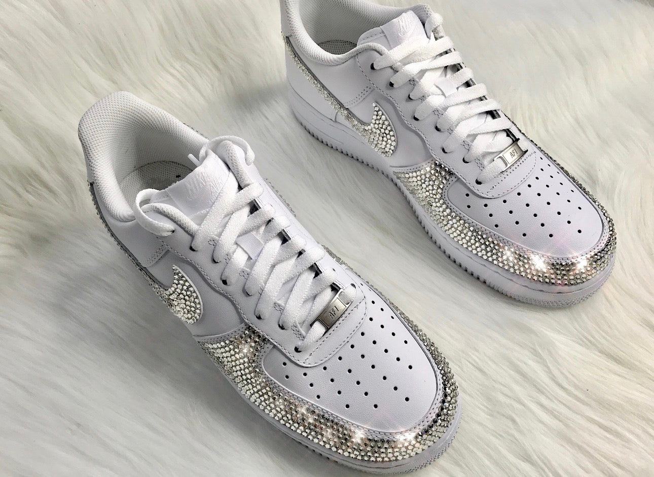 Custom Bling Air Force One-White Base