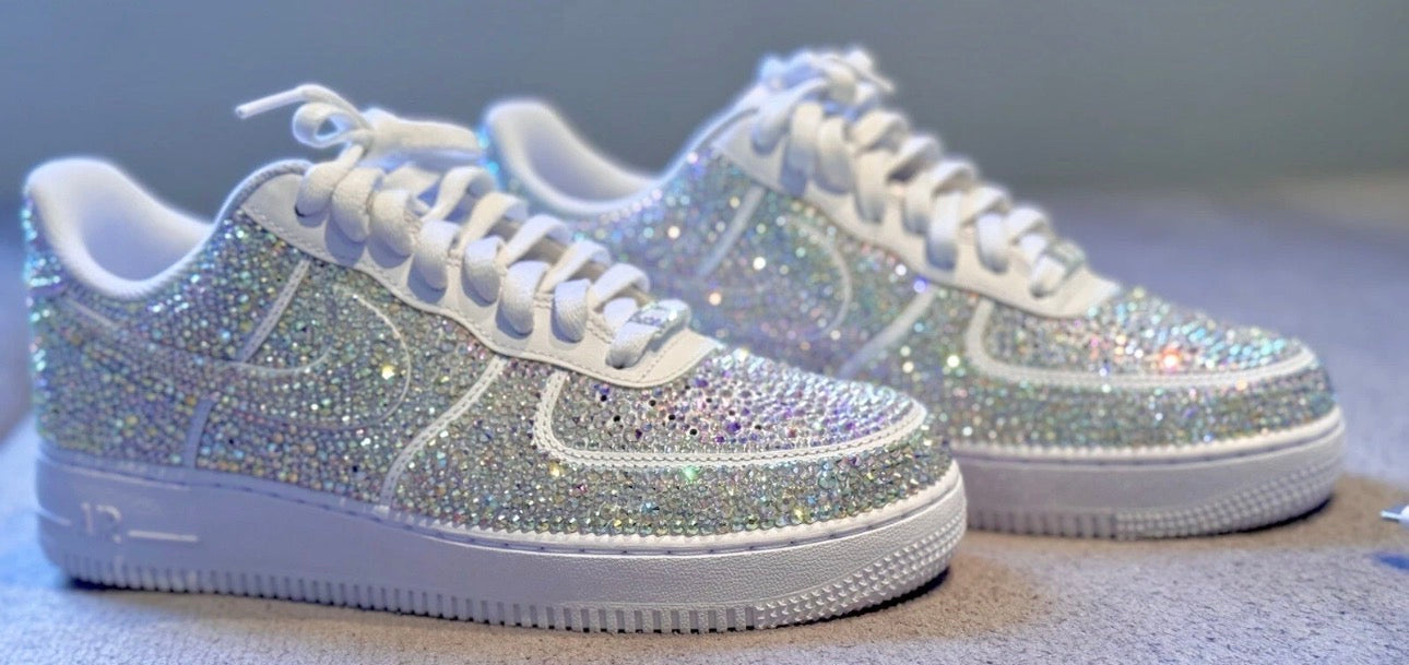Custom Bling Air Force One-White Base