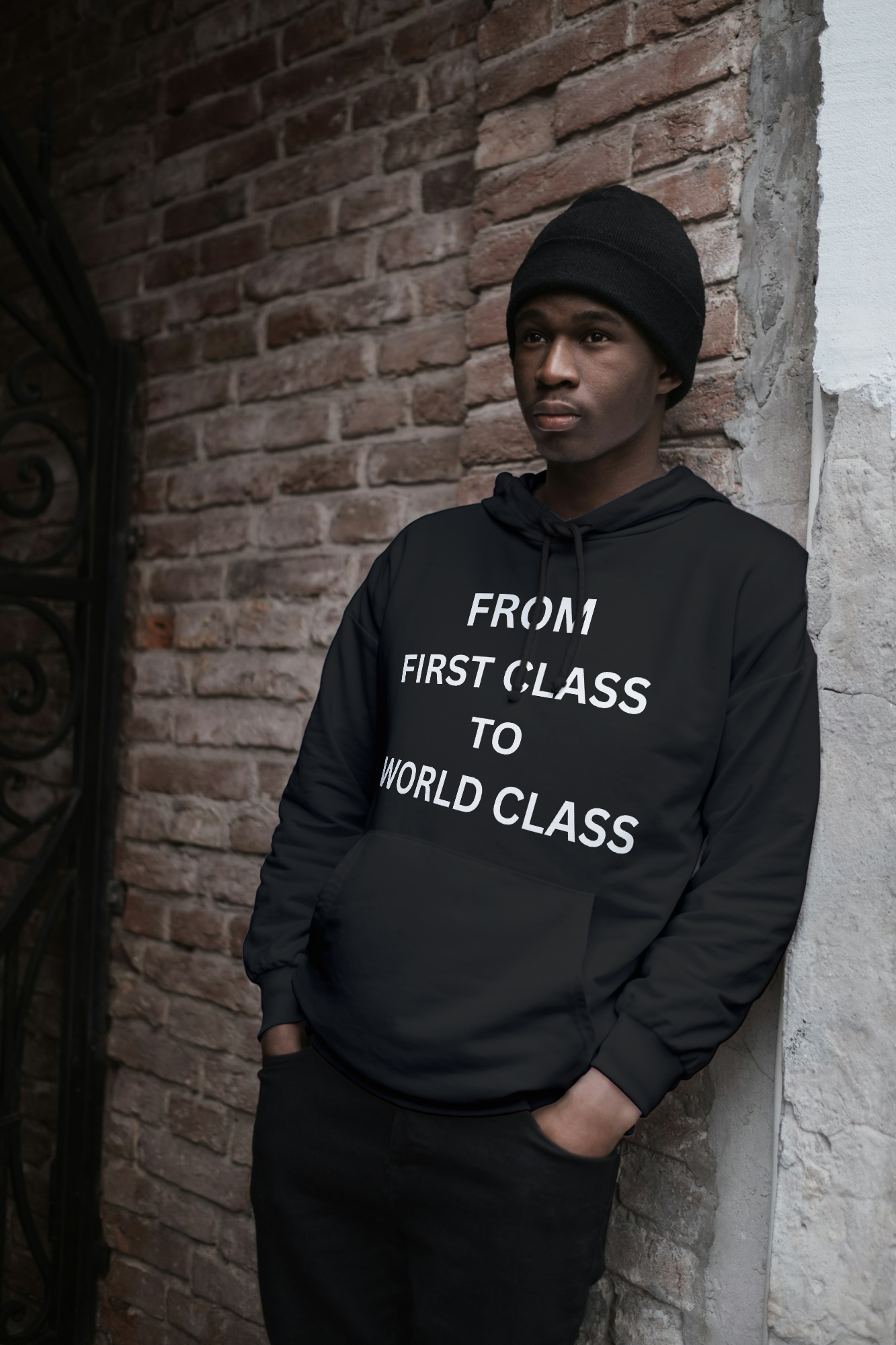 From First Class to World Class Hoodie