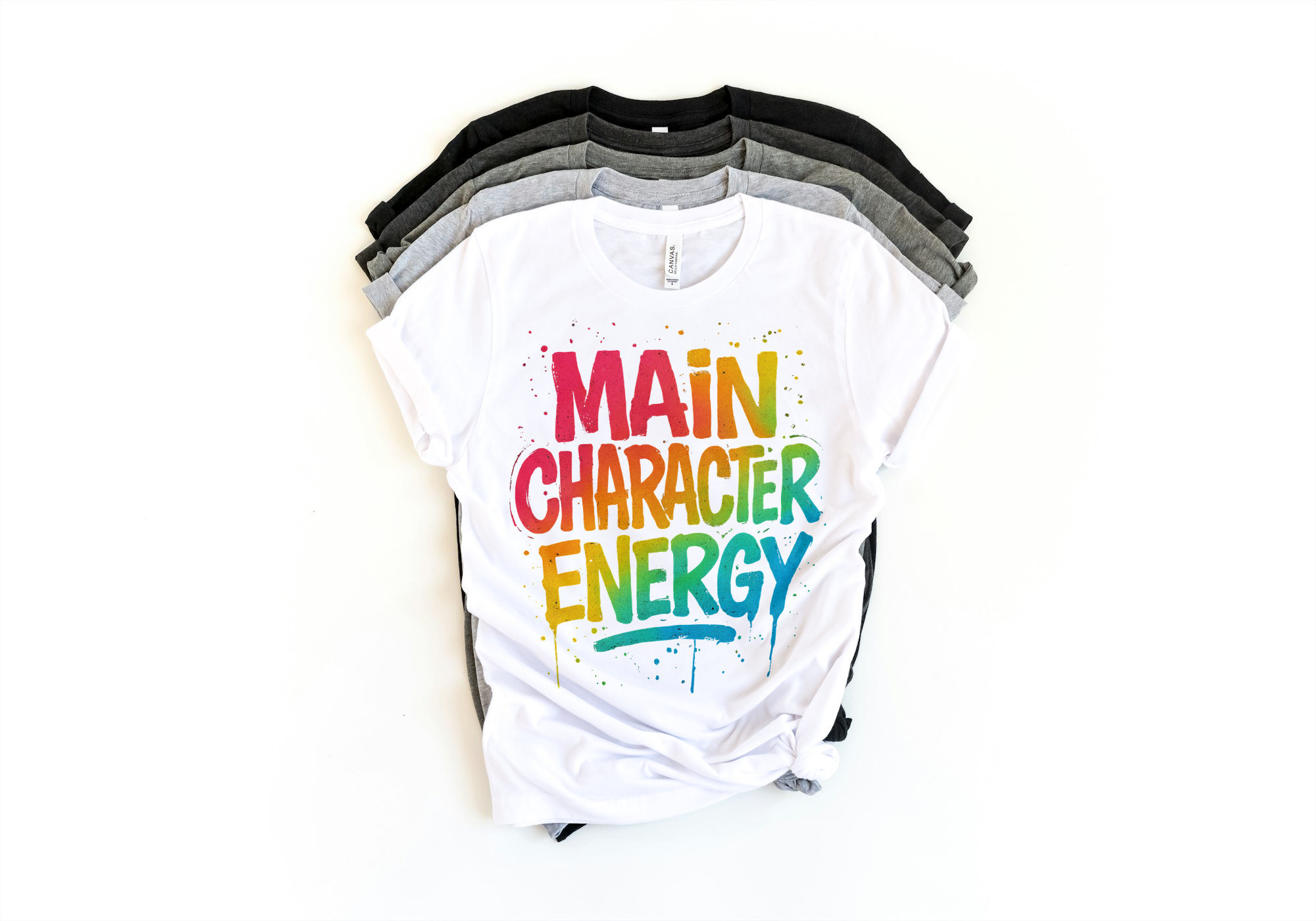 Main Character Energy T-Shirt - Confidence & Empowerment | Lavish Crafts