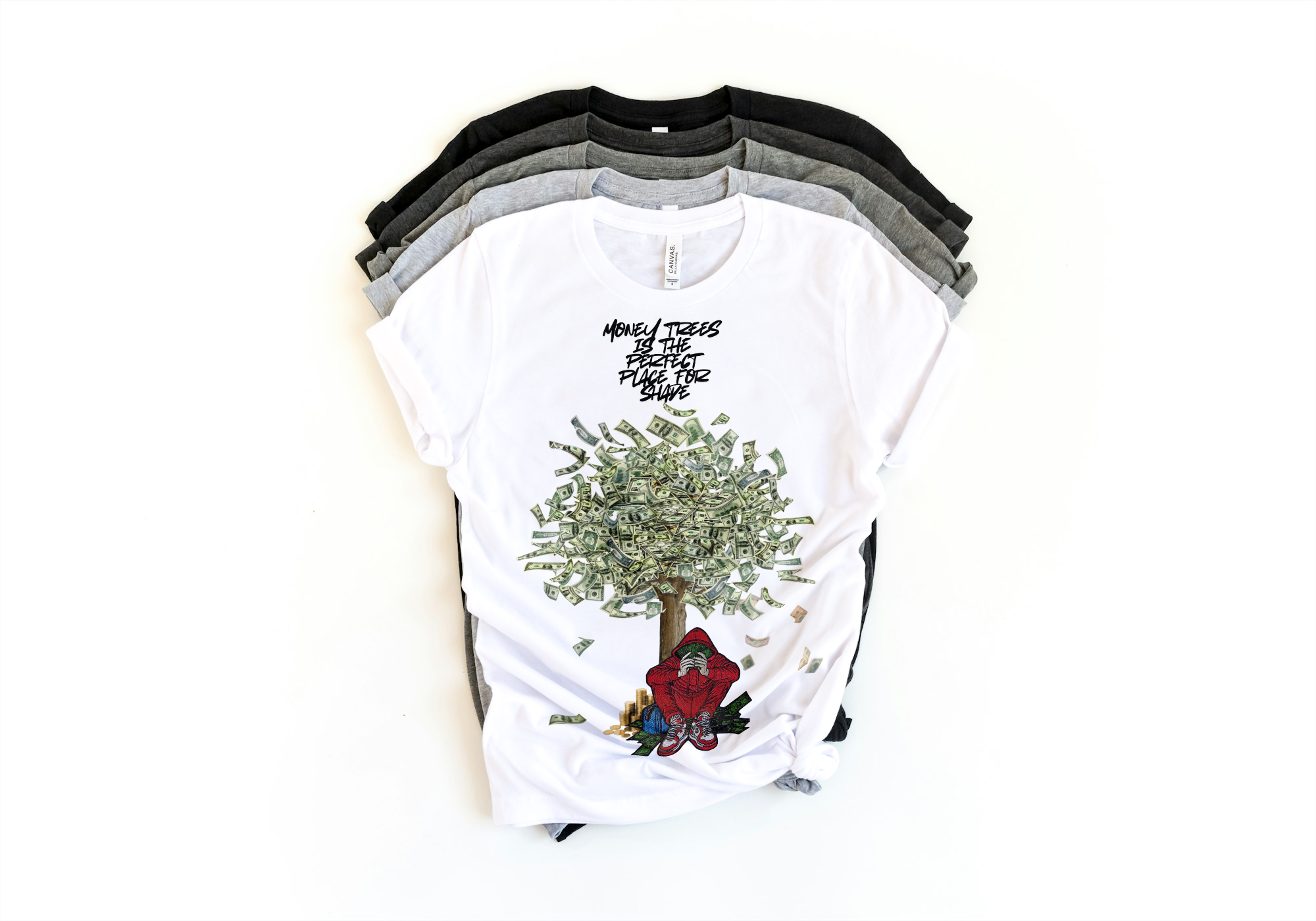 Money Trees T-Shirt - Wealth & Success Motivation | Lavish Crafts