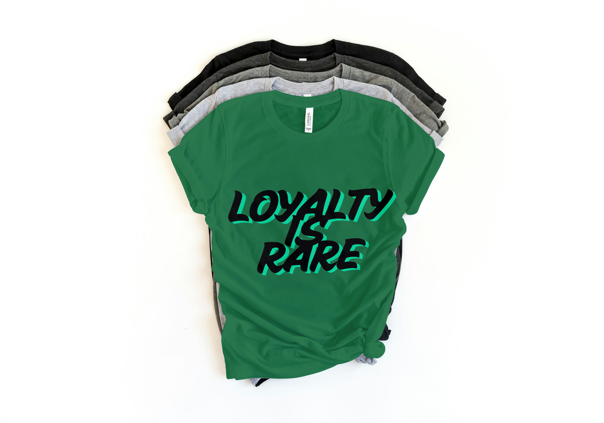 Loyalty is Rare Tee - Trust & Loyalty Motivation Shirt | Lavish Crafts