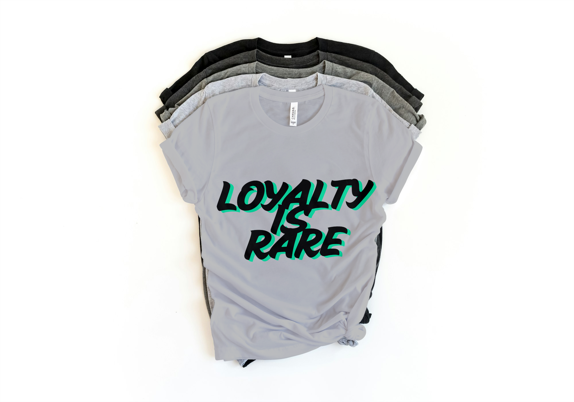 Loyalty is Rare Tee - Trust & Loyalty Motivation Shirt | Lavish Crafts