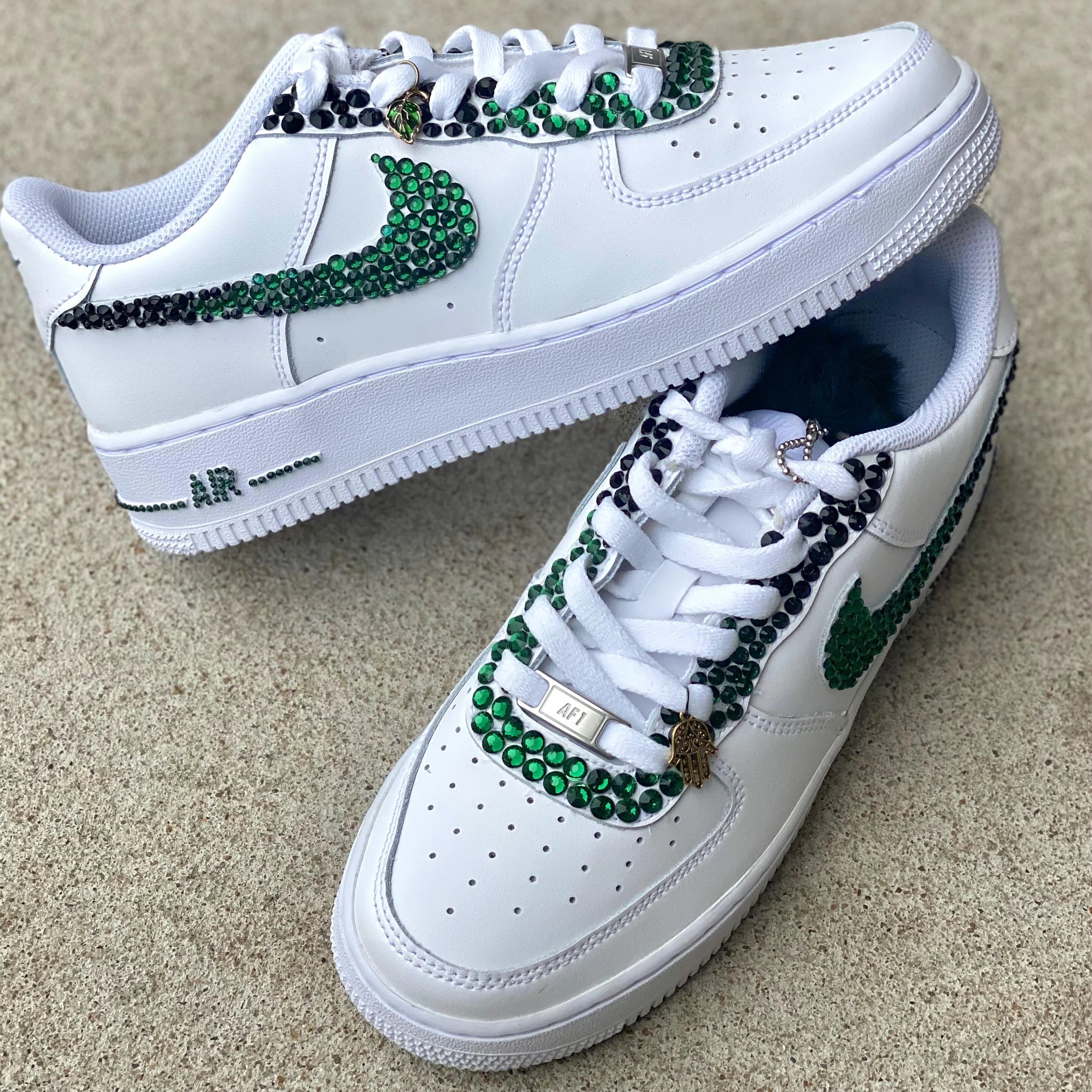 Custom Bling Air Force One-White Base