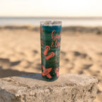 Beach and Martini skinny Tumbler