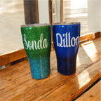 Custom Glitter Tumbler