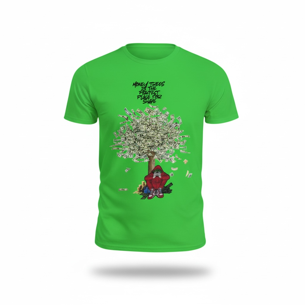Money Trees T-Shirt - Wealth & Success Motivation | Lavish Crafts