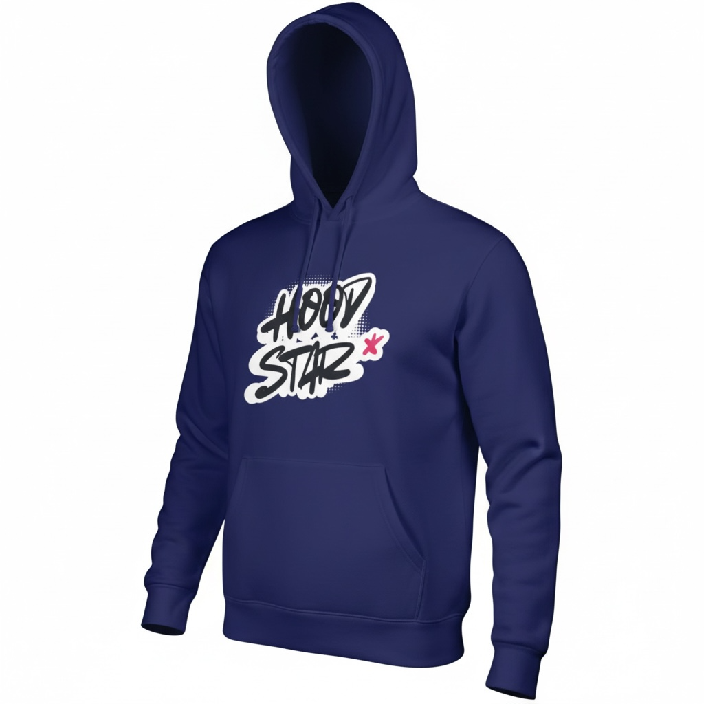 Hood Star Hoodie - Streetwear Pride & Hustle | Lavish Crafts