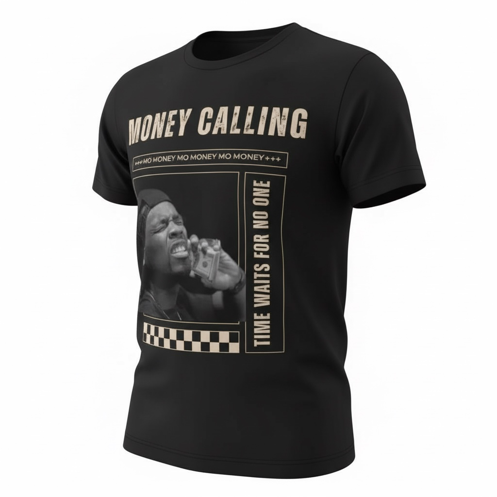 Money Calling Tee - Hustle & Success Motivation Shirt | Lavish Crafts