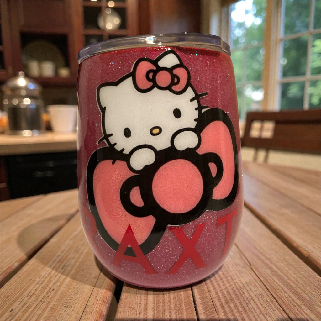 Hello Kitty Inspired Kids Tumbler – Cute, Colorful & Fun