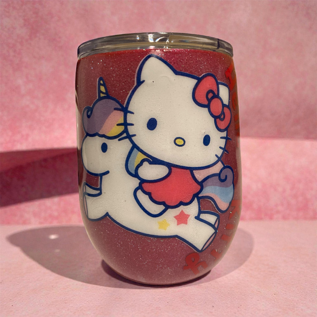Hello Kitty Inspired Kids Tumbler – Cute, Colorful & Fun