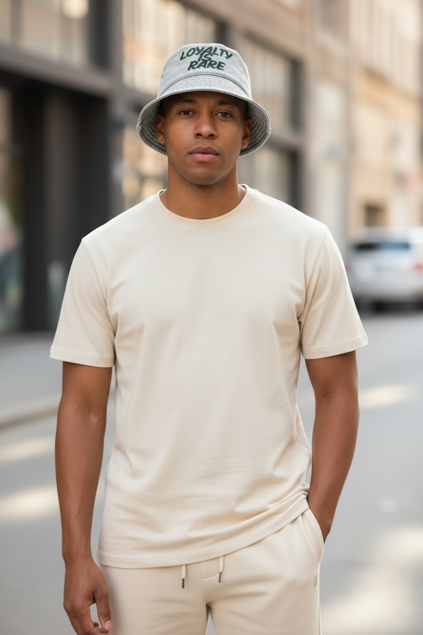 Loyalty Is Rare Light Denim Bucket Hat - Statement Accessory | Lavish Crafts