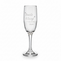 Traditional Engraved Champagne Flute-set of two