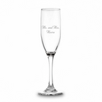 Traditional Engraved Champagne Flute-set of two