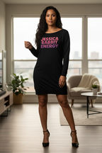 Black Jessica Rabbit Shirt Dress – Bold, Sexy & Unapologetic