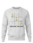 Secure the Bag Tic Tac Toe Sweatshirt - Money Motivation | Lavish Crafts