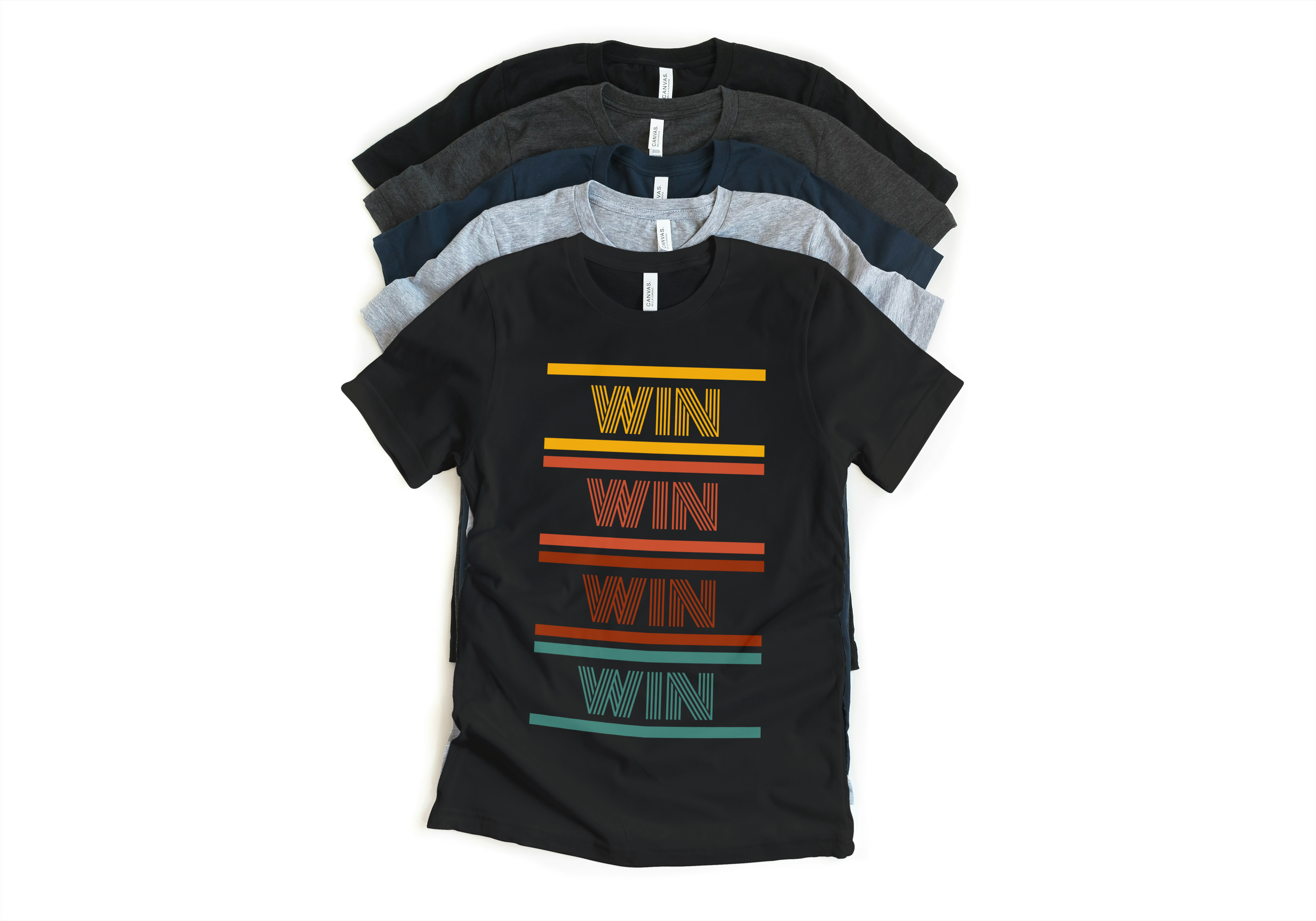 WIN T-Shirt – Mindset. Motivation. Victory.