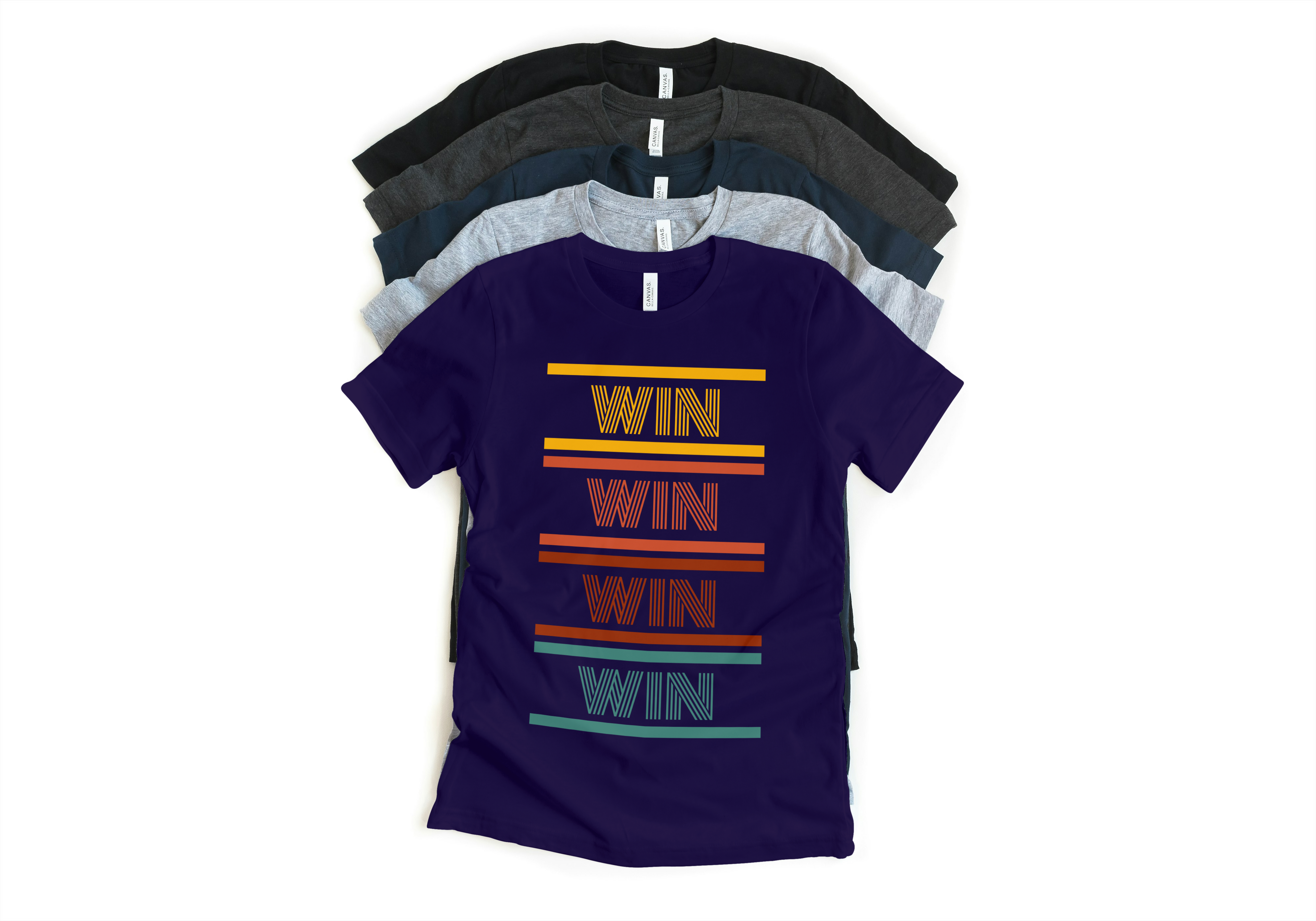 WIN T-Shirt – Mindset. Motivation. Victory.