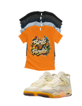 Jordan 4 Birds of Paradise matching T-shirt sneaker head tee