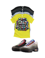 Max 95 BB OG Multi Greedy Fresh to the Max Retro Matching T-Shirt – Unisex Sneaker Tee
