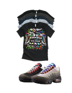 Max 95 BB OG Multi Greedy Fresh to the Max Retro Matching T-Shirt – Unisex Sneaker Tee