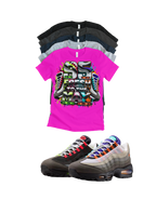 Max 95 BB OG Multi Greedy Fresh to the Max Retro Matching T-Shirt – Unisex Sneaker Tee