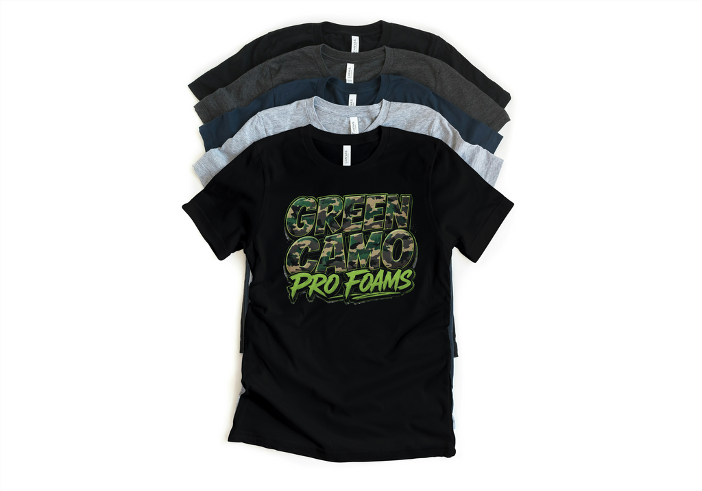 Pro Foams Penny Unisex T-Shirt – Foamposite Green Camo Matching Sneaker Tee