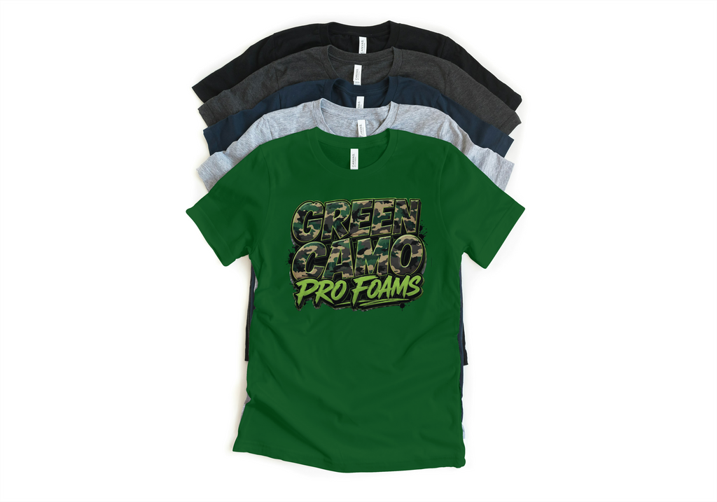 Pro Foams Penny Unisex T-Shirt – Foamposite Green Camo Matching Sneaker Tee