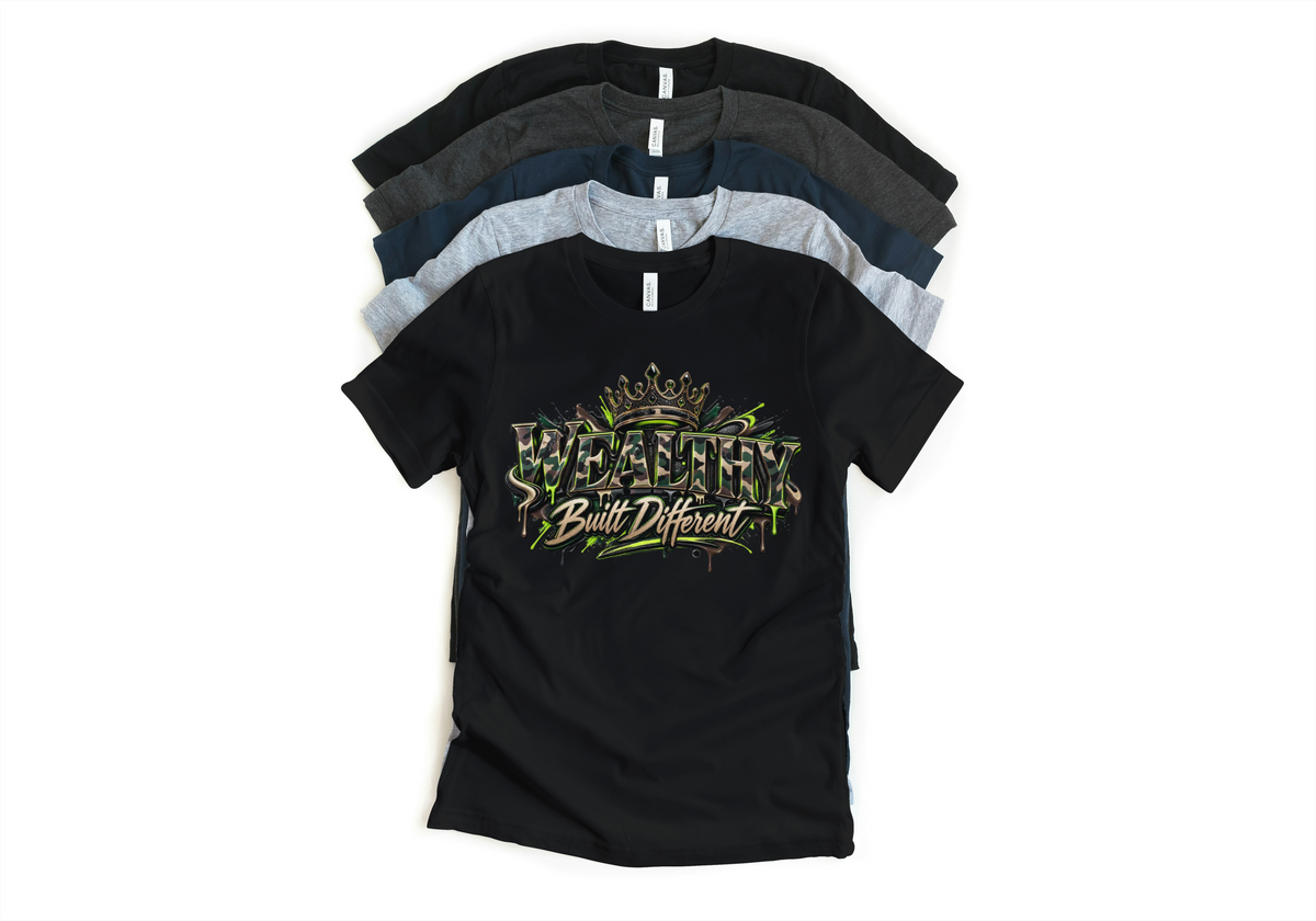 Penny Wealthy Unisex T-Shirt – Foamposite Green Camo Matching Sneaker Tee