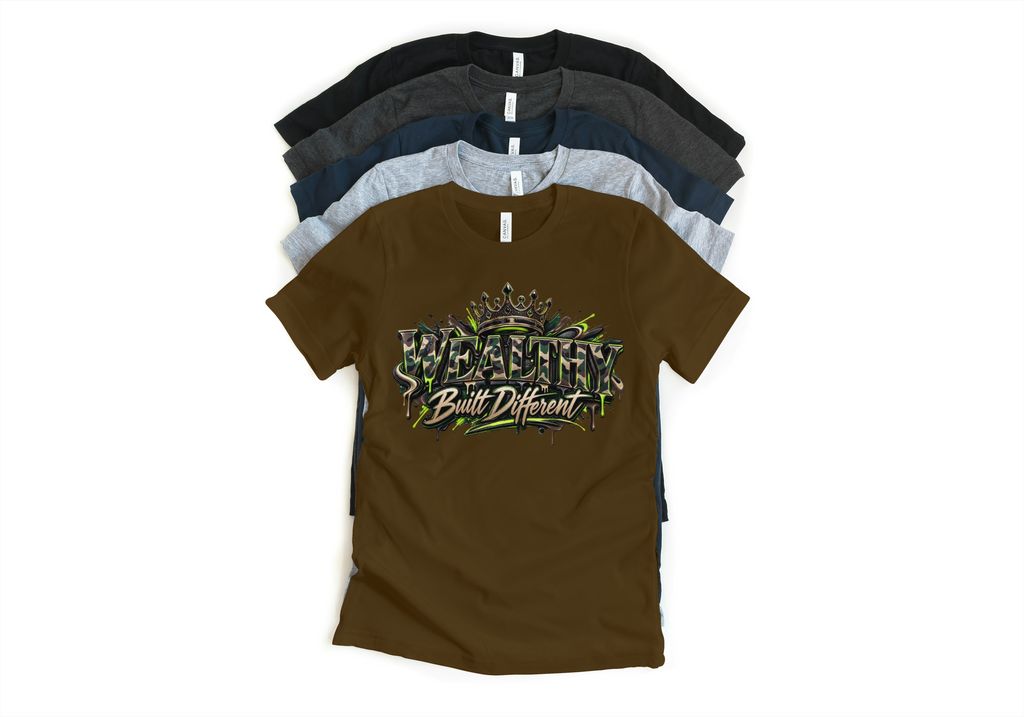 Penny Wealthy Unisex T-Shirt – Foamposite Green Camo Matching Sneaker Tee