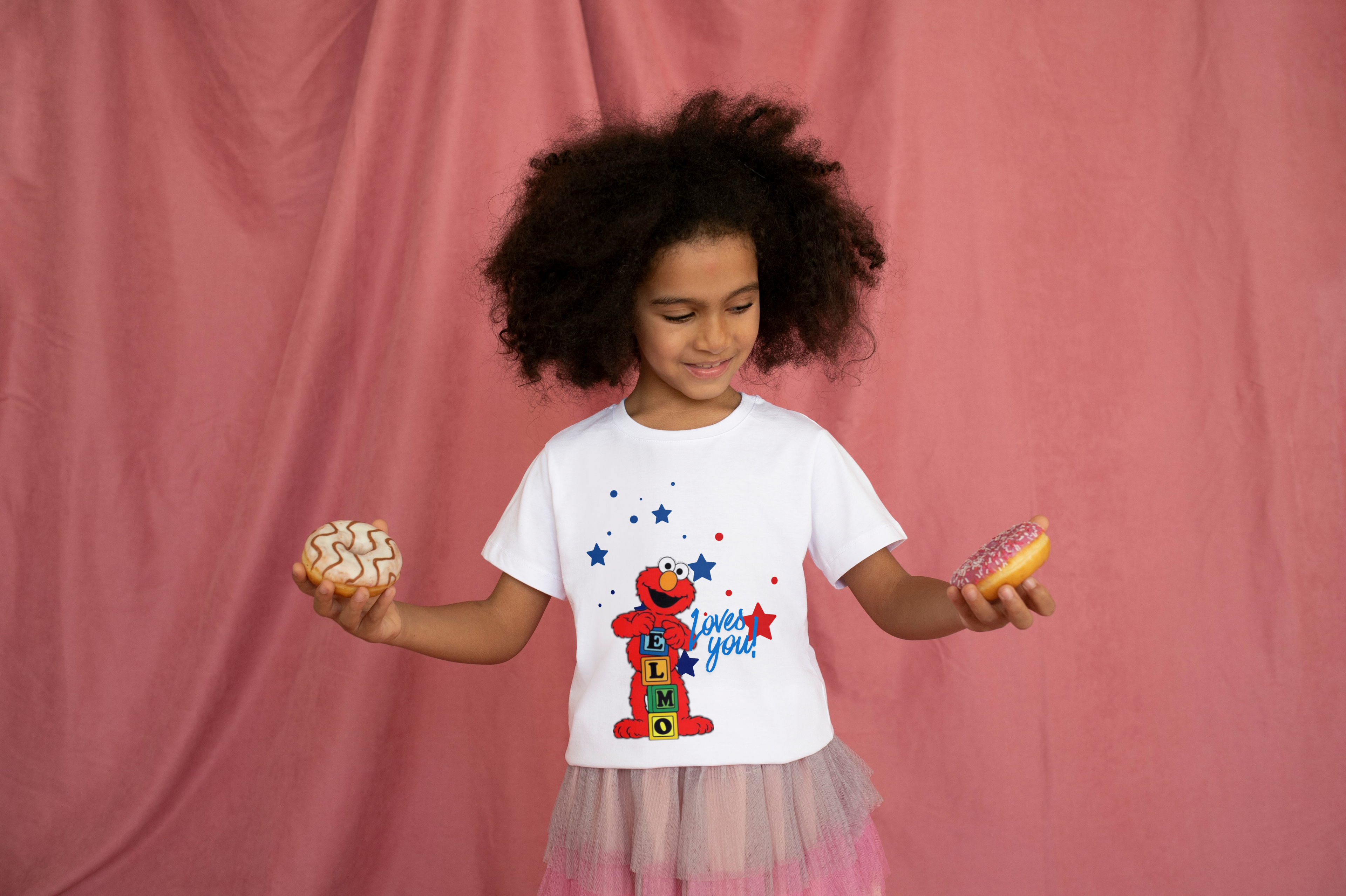 Elmo Loves You Kids & Toddler T-Shirt - Sesame Street | Lavish Crafts