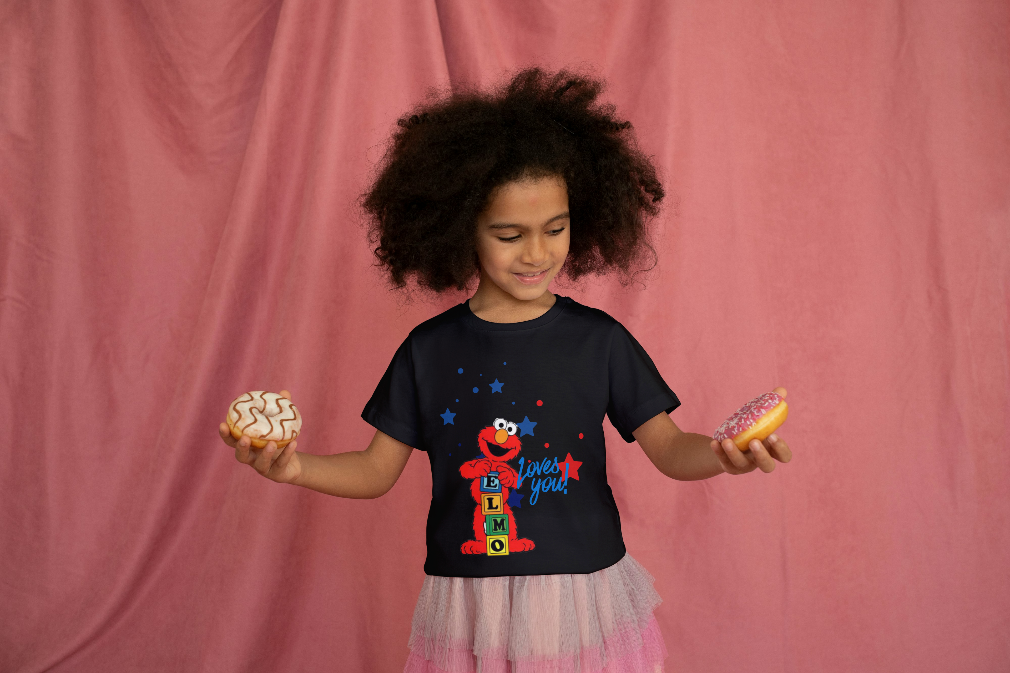 Elmo Loves You Kids & Toddler T-Shirt - Sesame Street | Lavish Crafts