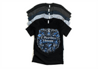 Eagle E Pluribus Unum Jordan 14 Black University Blue Matching T-Shirt – Custom Sneaker Match Tee – Jordan 14 Outfit Shirt – Streetwear Graphic Tee AJ14