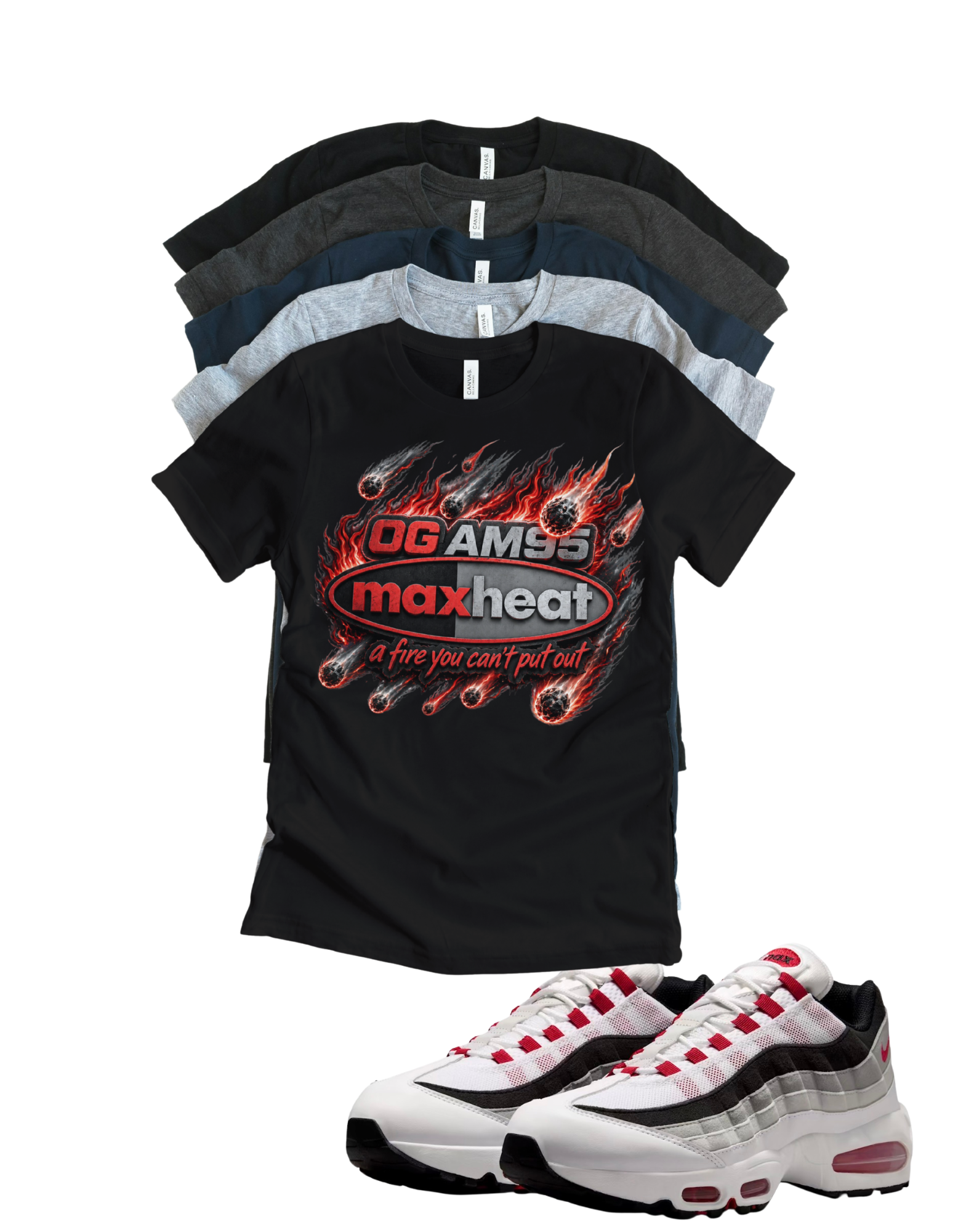 Air Max 95 Comet OG Max Heat T-Shirt – Unisex Sneaker Tee