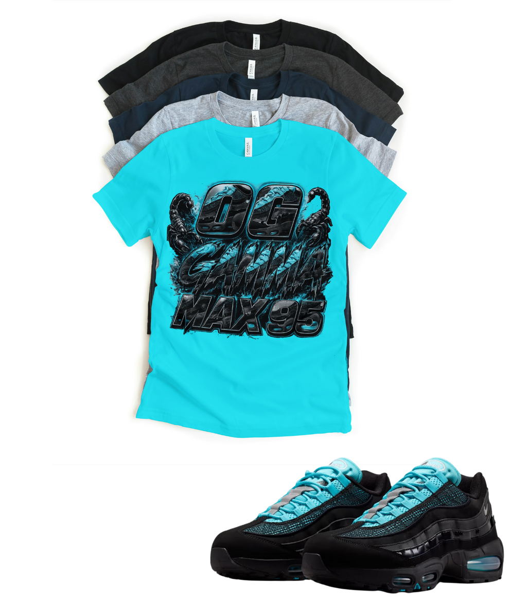 Max BB OG 95 Scorpion Gamma Retro Matching T-Shirt – Unisex Sneaker Tee
