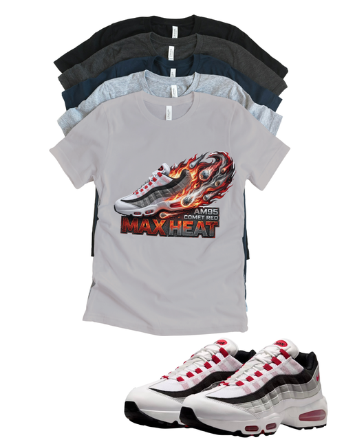 Air Max 95 Comet Max Heat Matching T-Shirt – Unisex Sneaker Tee