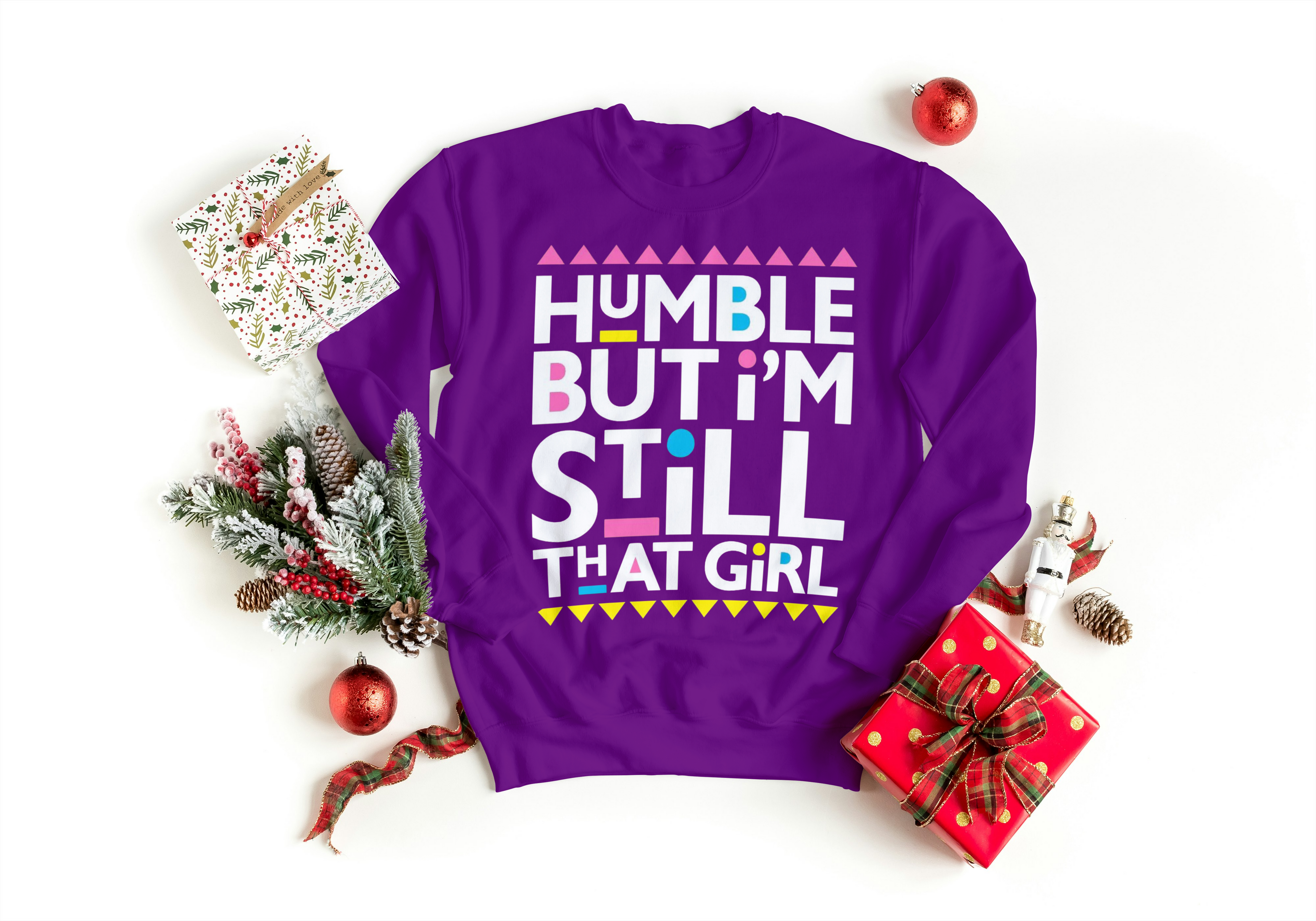 Humble That Girl Sweatshirt - Empowering Streetwear | Lavish Crafts