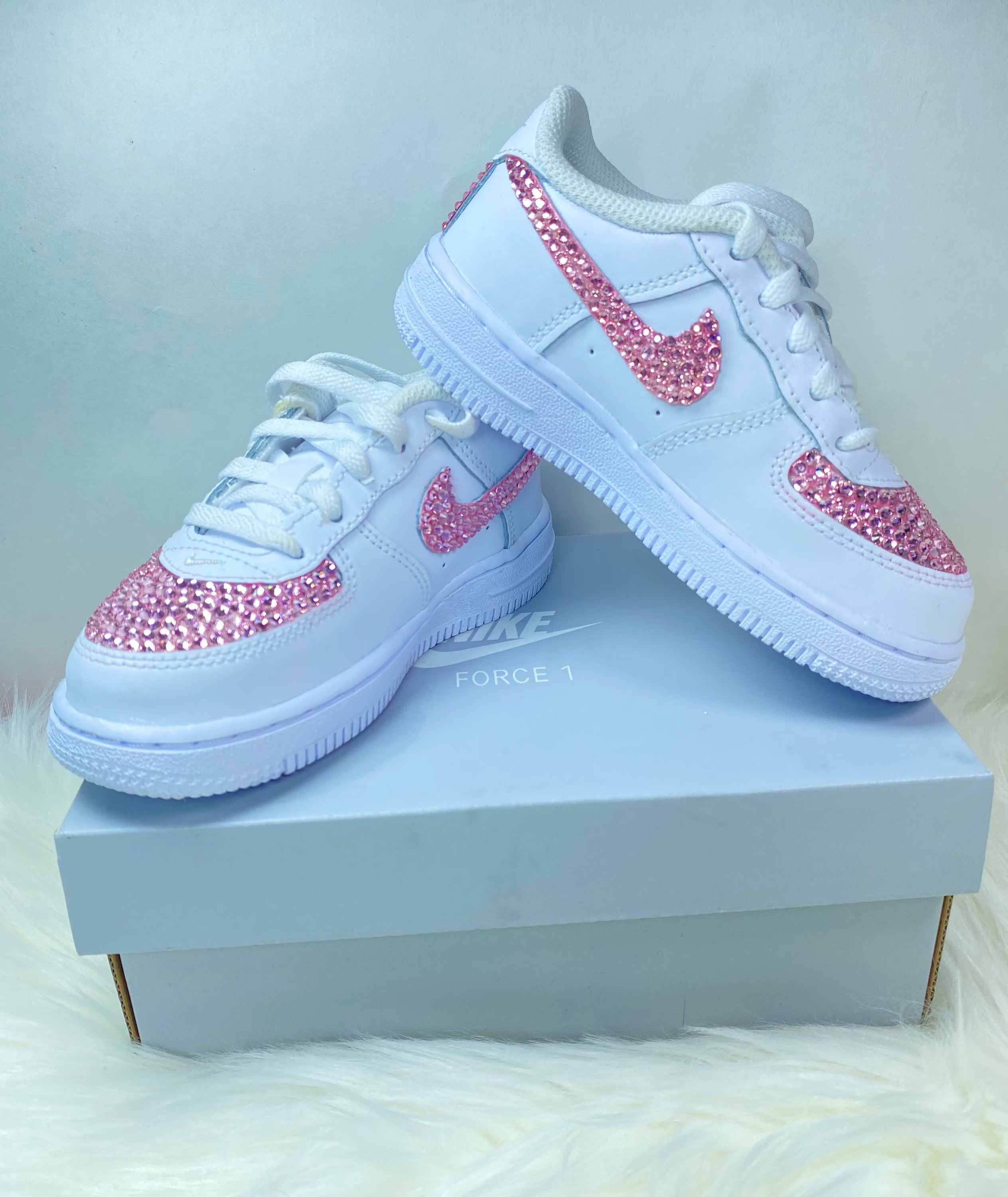 Custom Bling Air Force One-White Base