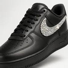 Custom Bling Air Force One-Black Base