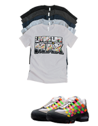 OG MAX Big Bubble Max 95 Woven Multi-colorway T-Shirt – Unisex Sneaker Tee