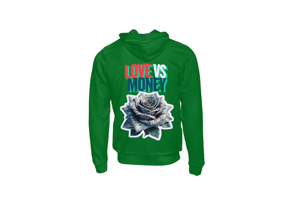 Love Vs Money Hoodie - Streetwear Philosophy | Lavish Crafts