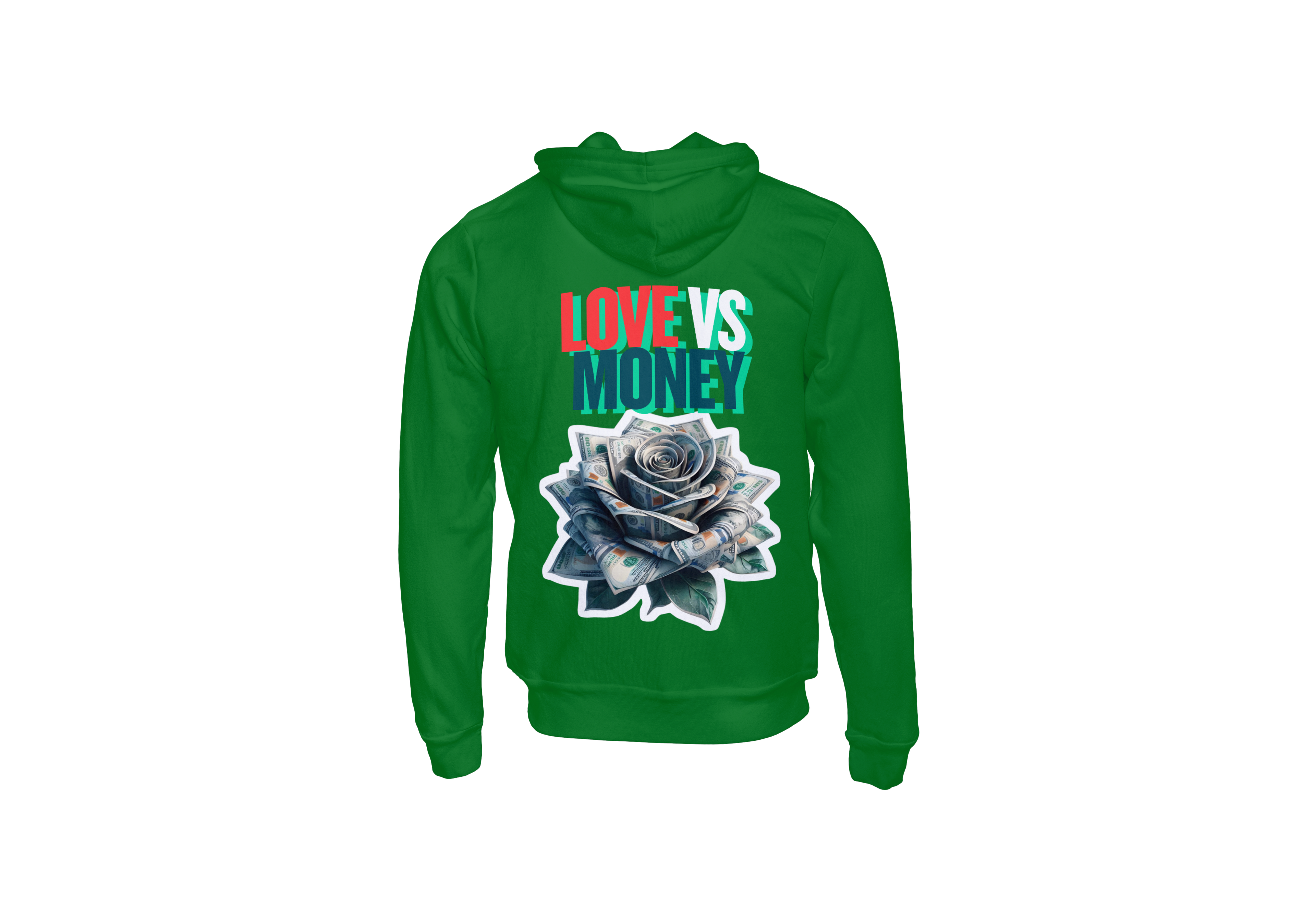 Love Vs Money Hoodie - Streetwear Philosophy | Lavish Crafts