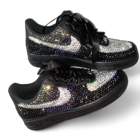 Custom Bling Air Force One-Black Base