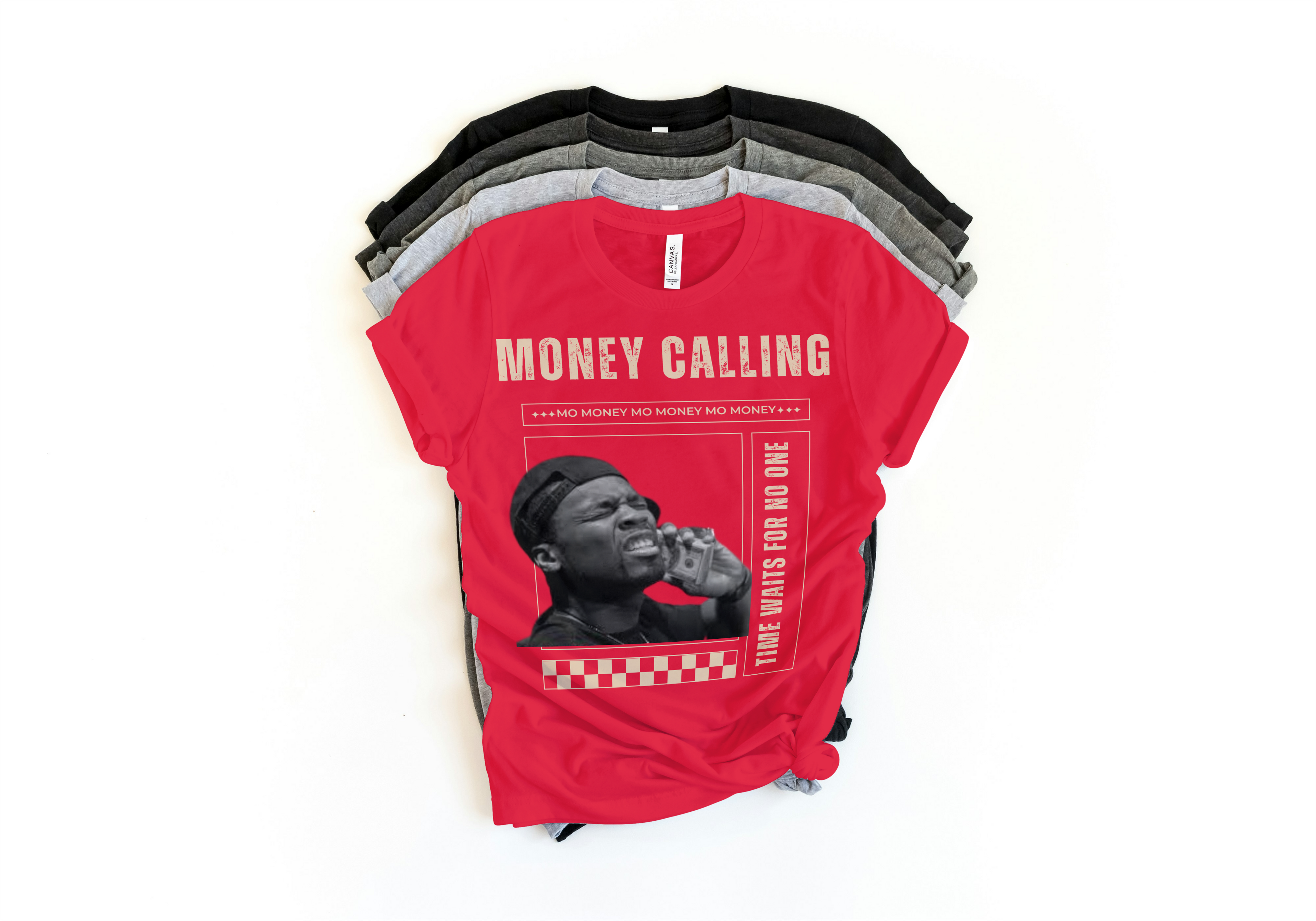 Money Calling Tee - Hustle & Success Motivation Shirt | Lavish Crafts