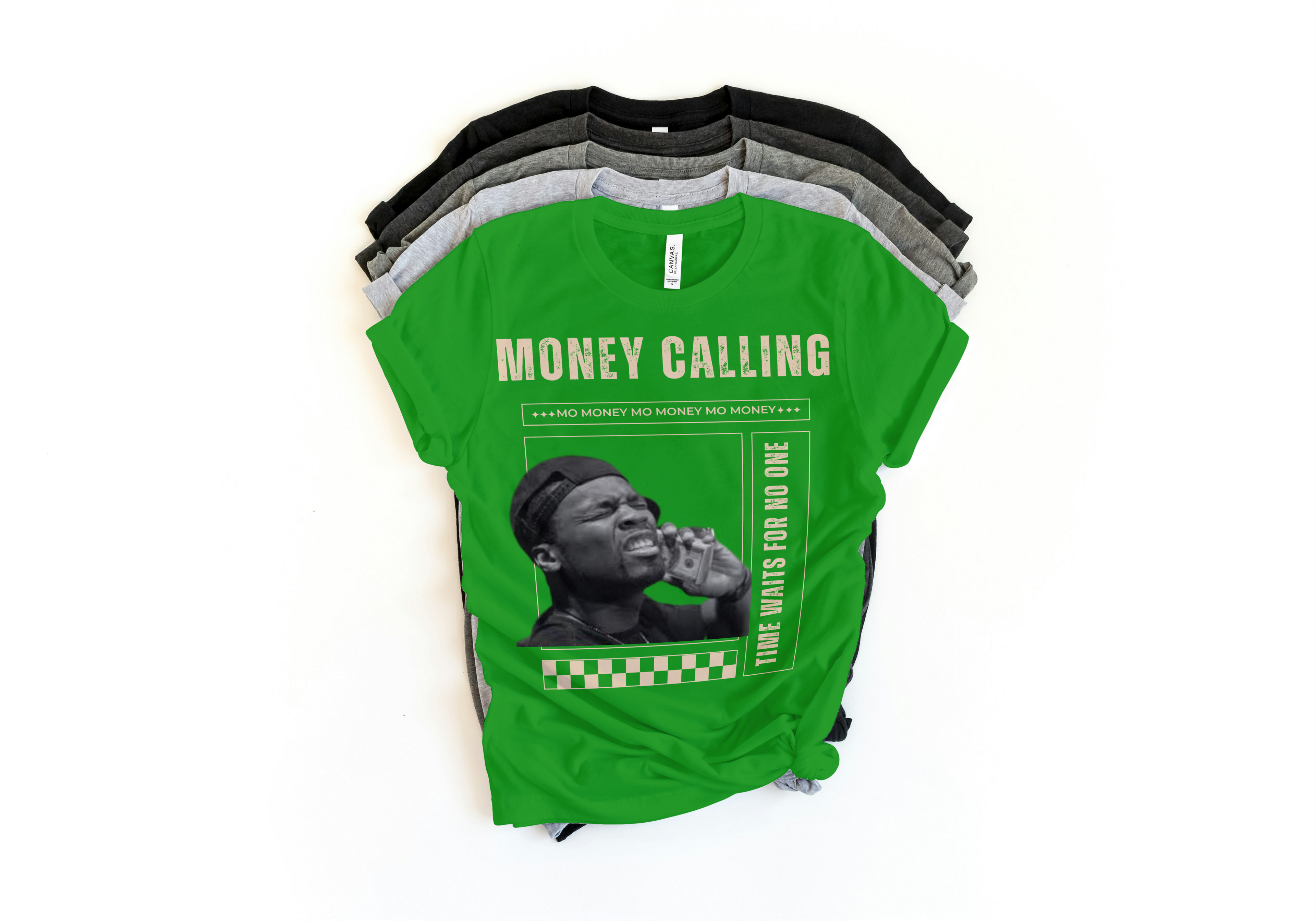 Money Calling Tee - Hustle & Success Motivation Shirt | Lavish Crafts
