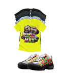 Max 95 BB OG Multi Fresh to the Max Retro Matching T-Shirt – Unisex Sneaker Tee