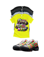 Max 95 BB OG Multi Fresh to the Max Retro Matching T-Shirt – Unisex Sneaker Tee