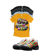 Max 95 BB OG Multi Fresh to the Max Retro Matching T-Shirt – Unisex Sneaker Tee