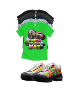 Max 95 BB OG Multi Fresh to the Max Retro Matching T-Shirt – Unisex Sneaker Tee