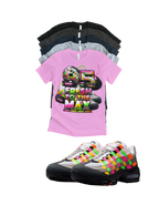 Max 95 BB OG Multi Fresh to the Max Retro Matching T-Shirt – Unisex Sneaker Tee